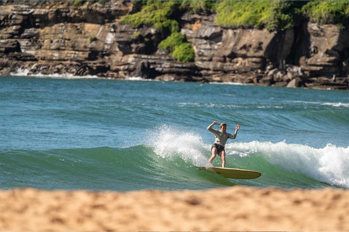 The Critical Slide Society Hermit midlength surfboard