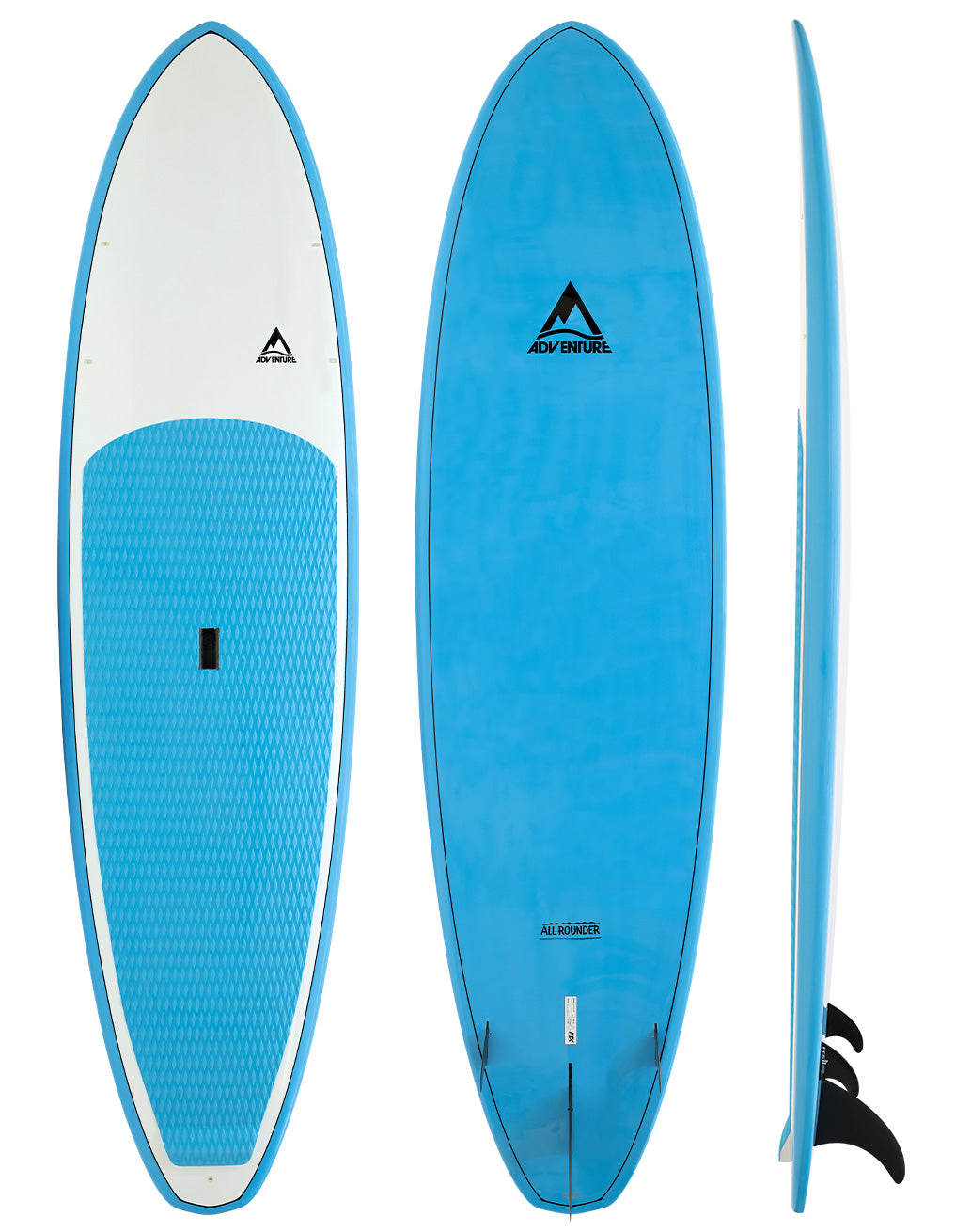 Adventure Paddleboarding All Rounder - blue and white stand up paddleboard