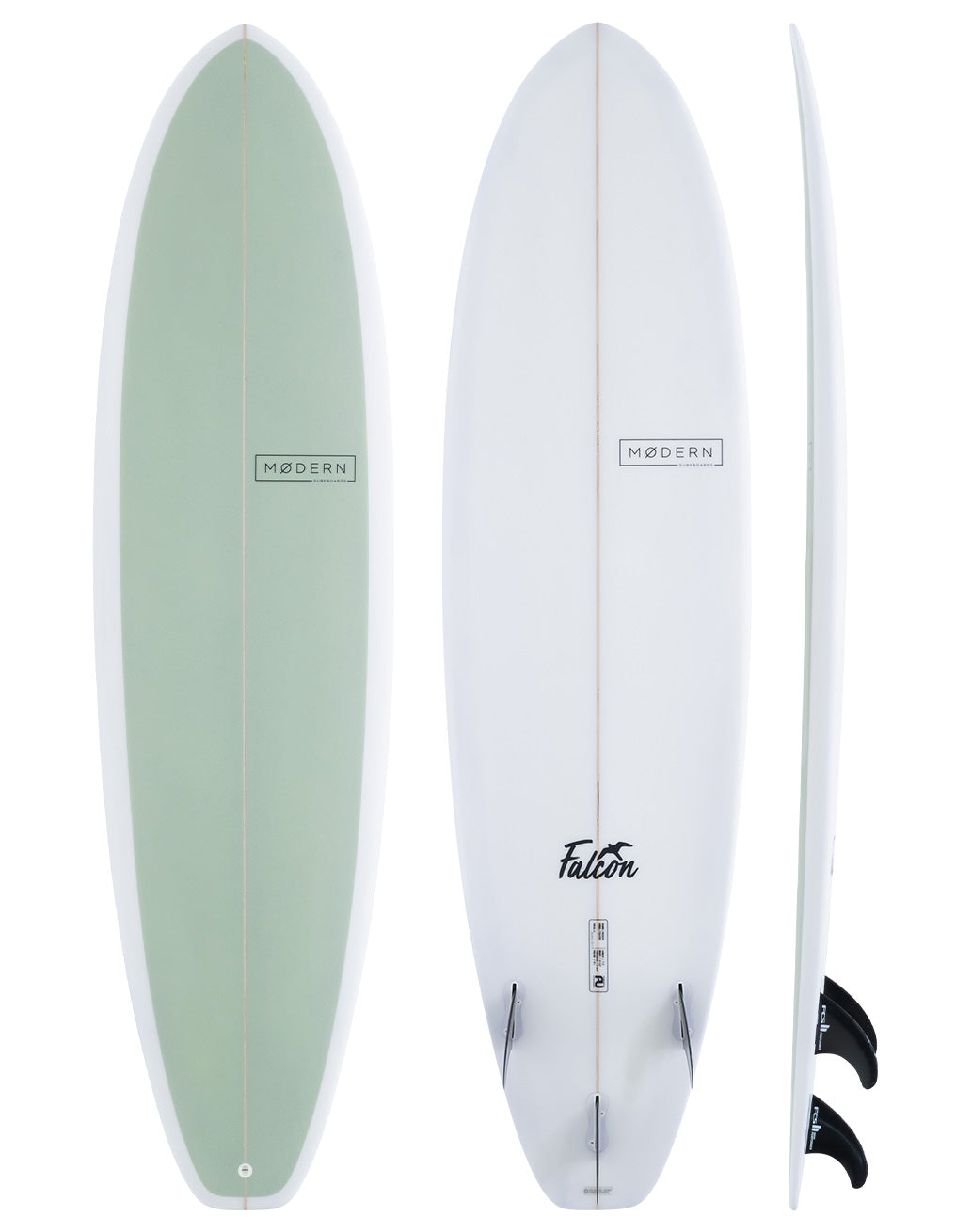Modern Falcon Olive Surfboard