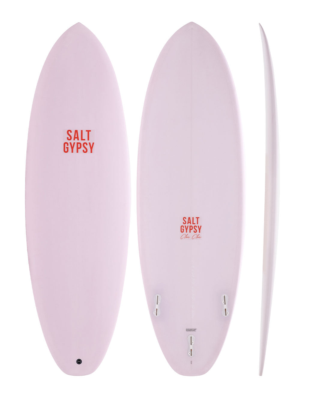 Salt Gypsy Chi Chi  shortboard - dusty pink