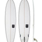 Creative Army Huevo - white mid length surfboard
