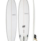 Modern Surfboards Double Wide - white mid length surfbaord
