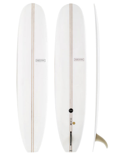 Modern Surfboards Retro - white longboard