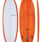 Modern Surfboards Highline - orange and white surfboard