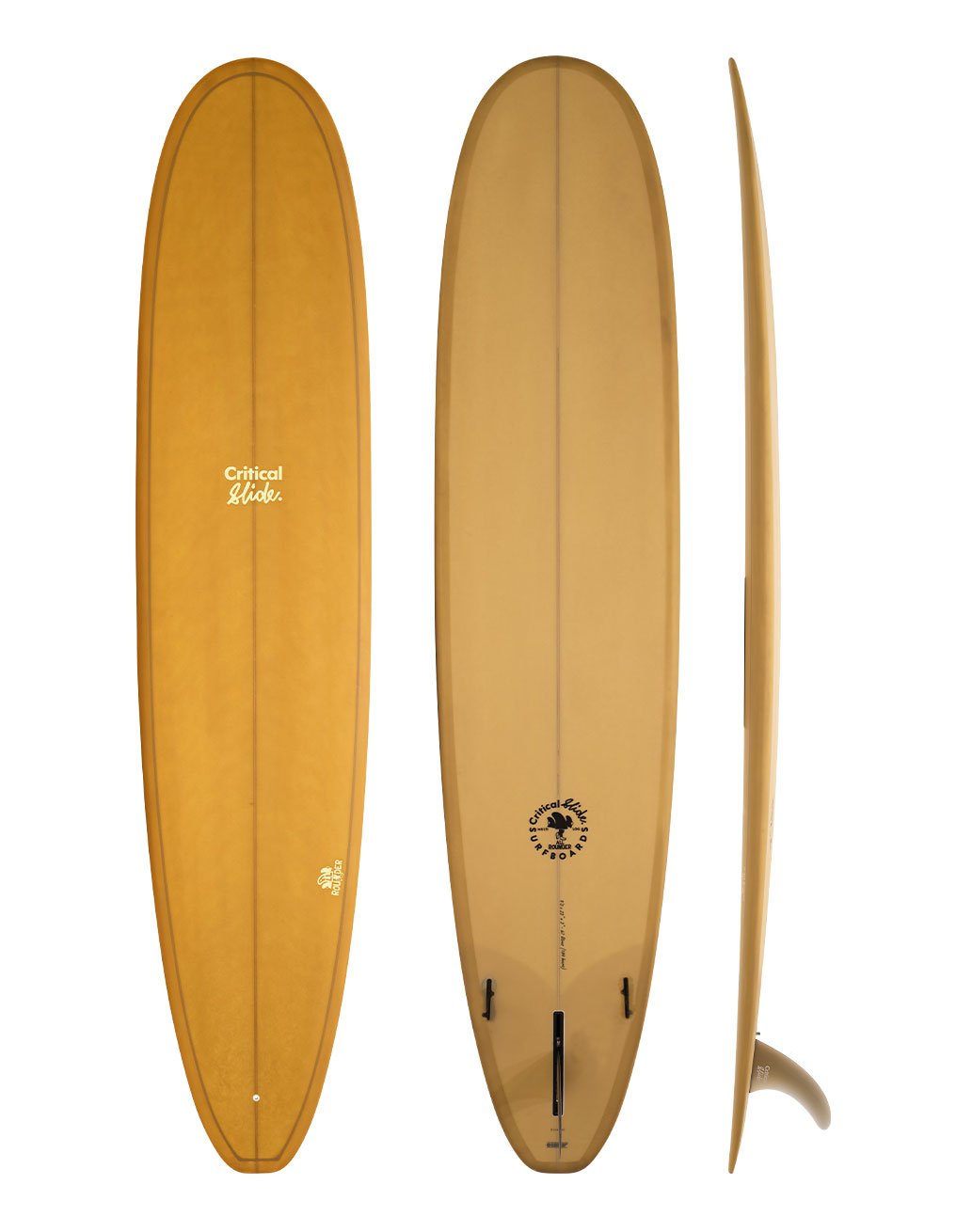 The Critical Slide Society Surfboards All Rounder - straw yellow colored longboard